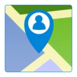 Logo of My Location GPS android Application 